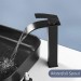 Matte Black Tall Bathroom Vessel Sink Faucet Single Handle Vanity Mixer W/Drain - view 5