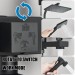 Black Rain Shower System 4 Function Shower Mixer Fixtures Shower Head Combo Kit - view 6