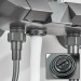 Gray Shower Faucet System Exposed Rainfall Shower Fixtures Set With Hand Shower - view 9