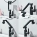 Bathroom Sink Faucet 1080° Swivel Vanity Mixer Single Handle 1Hole Taps Black - view 8