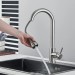 Stainless Steel Kitchen Faucet Swivel Sink Mixer Faucet Pull Down Sprayer Taps - view 10