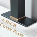 Black Gold Waterfall Bathroom Sink Faucet Single Handle Vanity Mixer With Drain - view 9