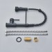 LED Kitchen Faucet Pull Down Sprayer Black Sink Mixer Faucet Single Handle Tap - view 11
